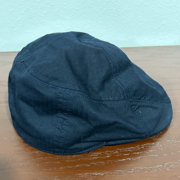 Goorin Bros Hat Cap Newsboy Cabbie Driver Cap Medium Black Scally Cap - Picture 1 of 7